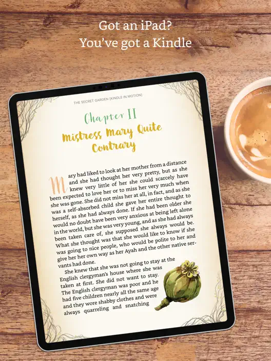 Schermata principale App Store di Amazon Kindle Reading App